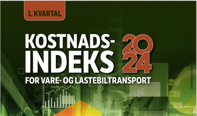 Liten økning i vare- og lastebilkostnader 