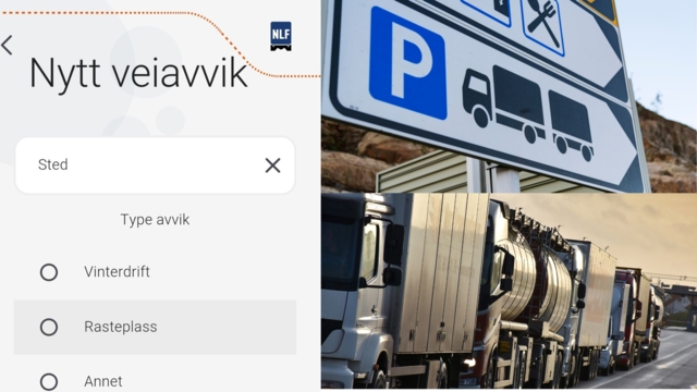 Meld veiavvik i NLF appen!