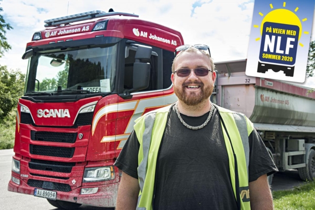 – Jeg stortrives på veien