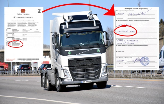 Flyttet biler fra Vlantana Norge til moderselskapet i Litauen etter tilsyn