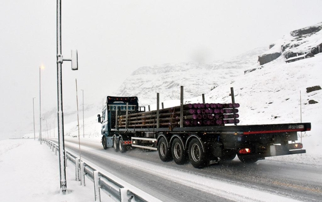 Færre trafikkdrepte med vogntog i 2016