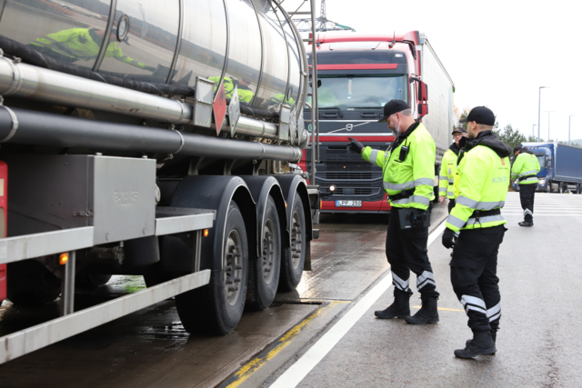 Kontrollerte nærmere 80.000 tungbiler i 2021