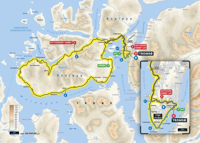 Her blir det stengte veger under Arctic Race