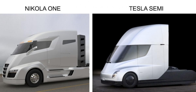 Nikola saksøker Tesla: Ser du likheten?