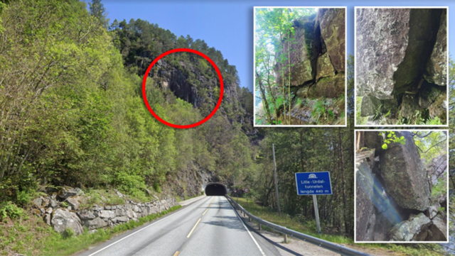 Litle-Urdaltunnelen på E39 er stengt uke 25 