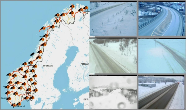 Følg kjøreforholdene på internett