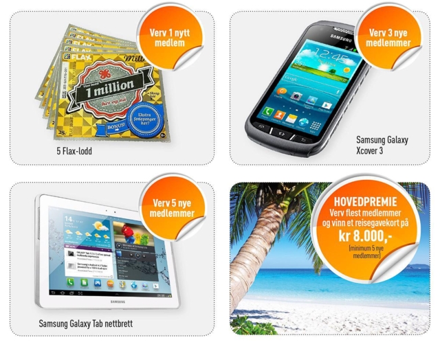 Verv et medlem du også!