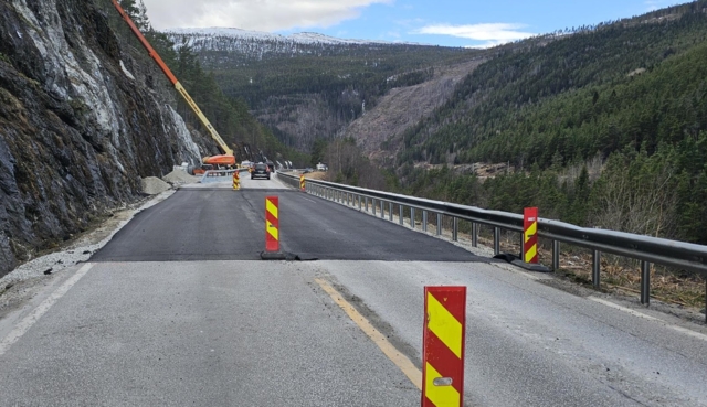 E6 i Gudbrandsdalen åpner for normal trafikk 
