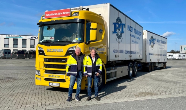 Måtte «dumpe» hjelpesendingen på grensen til Ukraina 