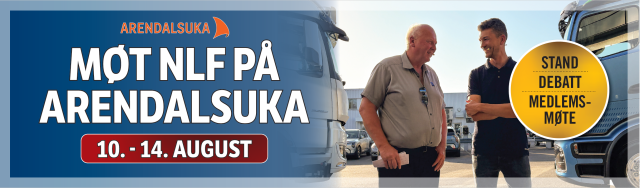 NLF setter transport og beredskap på dagsorden under Arendalsuka