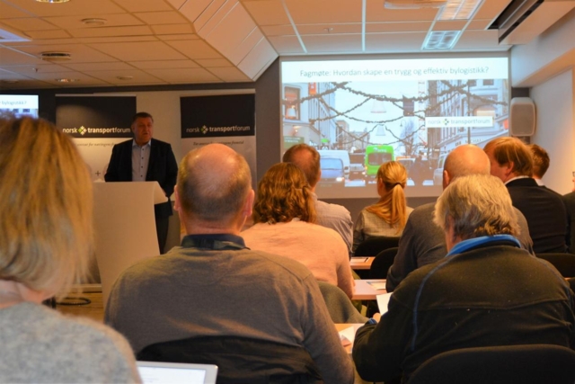 Vellykket temamøte om bylogistikk