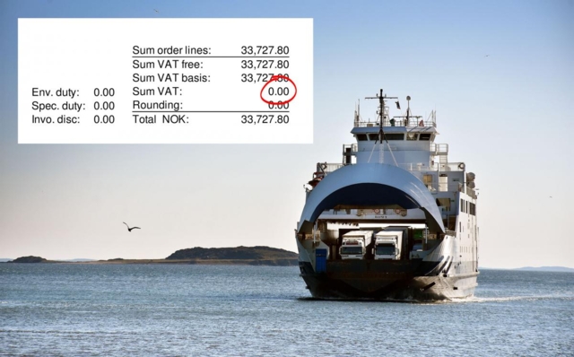 Har sendt ut ulovlige ferjefakturaer