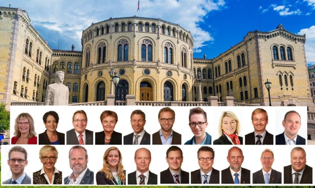 NLF-forpliktelser fra 20 Stortingsrepresentanter