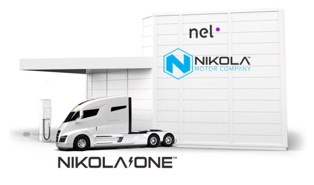 Nikola ruller ut hydrogen-infrastruktur med norsk teknologi