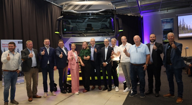 Fikk hilse på nye MAN hTGX 