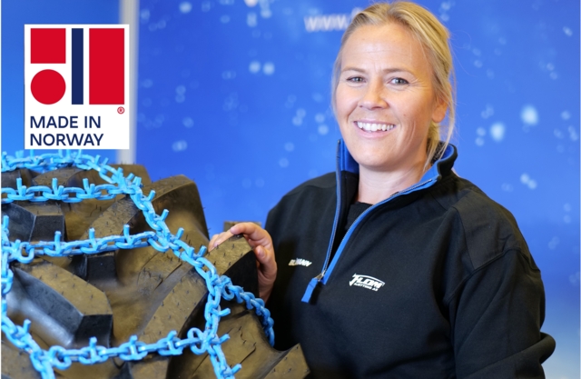 Norsk kvalitet i hver lenke: BLÅMANN-kjettinger får Made in Norway-stempel 