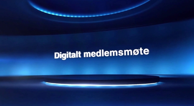 Husk dagens digitale medlemsmøte