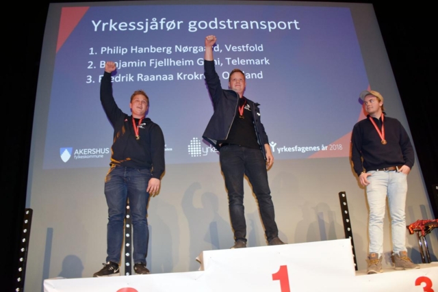 Tre NLF-lærlinger på topp i Yrkes-NM