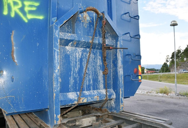 Slik sikrer du containeren