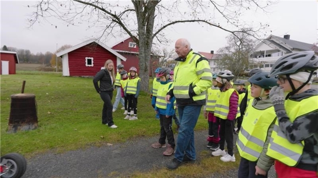 Sesongavslutning - Norske Truckers: Tore Velten viser vei til trygg trafikk 