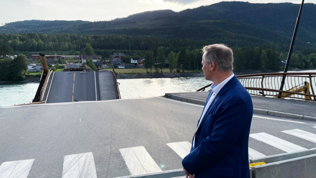 Framgang for midlertidig bru på Tretten: Alle tillatelser godkjent