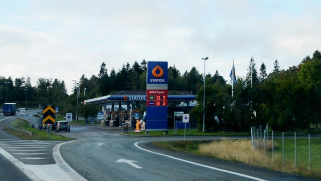 Lågaste dieselpris på fire år