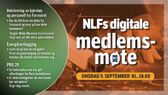 Nytt digitalt medlemsmøte: Tre aktuelle temaer du bør få med deg
