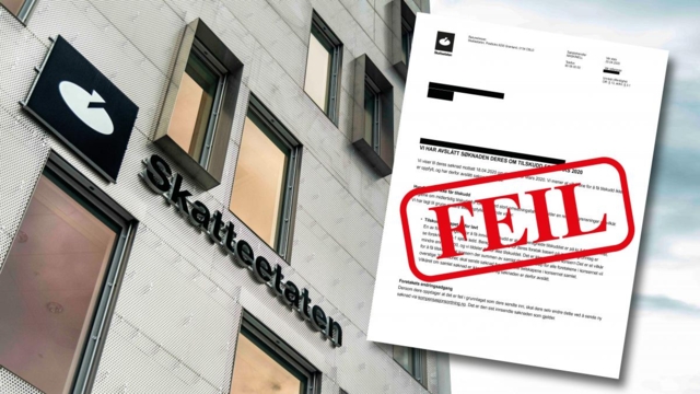 Søkte kontantstøtte, fikk avslagsbrev til feil bedrift