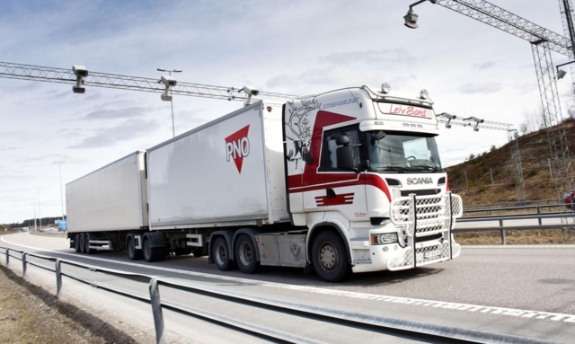 Feilslått modulvogntog-endring