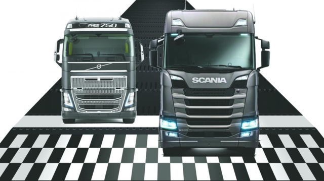 Lastebilsalget 2018: Knivet til det siste