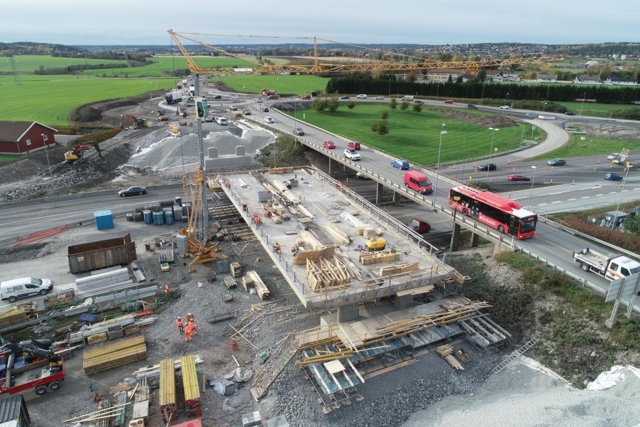 E6 i Fredrikstad stenges natt til fredag 22. oktober