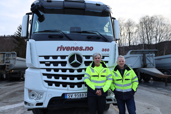 GOD ARBEIDSGIVER: Bjørn Rivenes, daglig leder i Rivenes AS, var aldri i tvil om at Jan Inge skulle få fortsette å jobbe for ham. Foto: Elisabeth Nodland