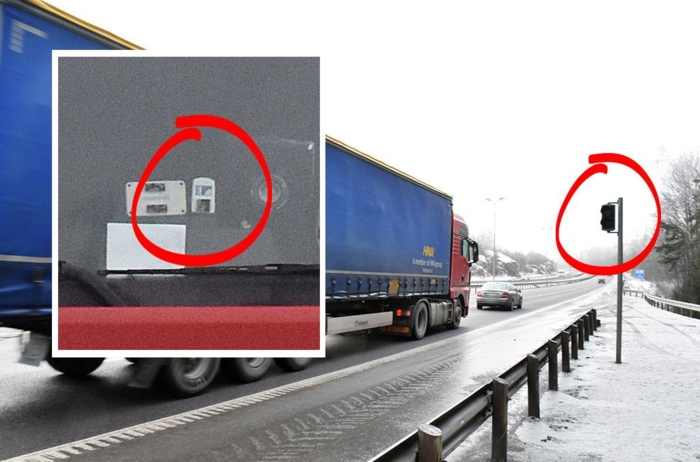 Hvor mange utenlandske transportører betaler egentlig bompengene? Fortsatt går flere millioner årlige passeringer ubetalt. Foto: Stein Inge Stølen