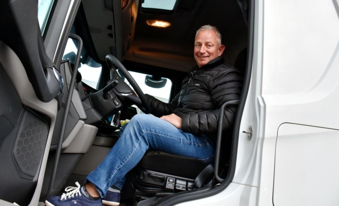 Transportsjef Trond-Morten Pettersen i ASKO har holdt på hemmeligheten en stund. Foto: Stein Inge Stølen