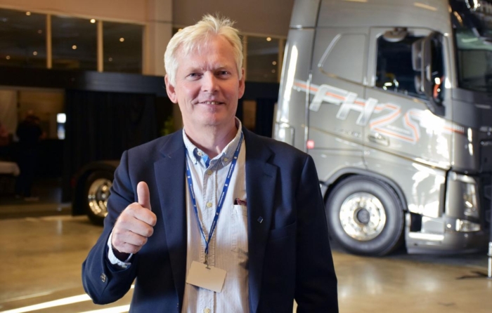 Leder for NLFs tekniske gruppe, Harry Nilsen, er godt fornøyd med signalene fra Vegdirektoratet. Foto: Stein Inge Stølen