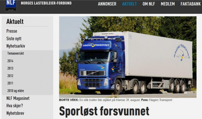 Faksimile fra lastebil.no 17. september 2014.