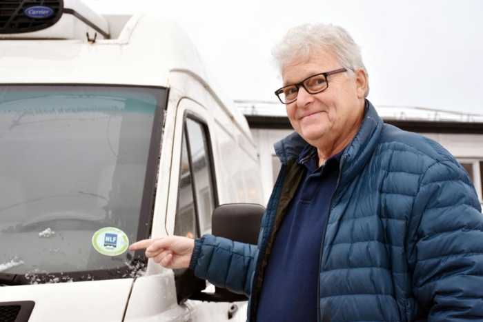 Bedriftslederen har vært engasjert i NLF Varebil helt fra starten. Han oppfordrer andre varebileiere til å bli medlem for å høyne standarden i næringen. Foto: Stein Inge Stølen