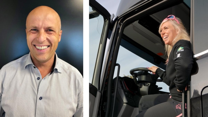 FORNØYD: – Nøkkelen til rekrutteringssuksess er å være til stede, og treffe ungdommene der de er. Samarbeidet med Julianne Brox har gitt gode utslag hos jentene, sier Trond Helge Henriksen, styreleder for SOTIN. Foto: SOTIN.