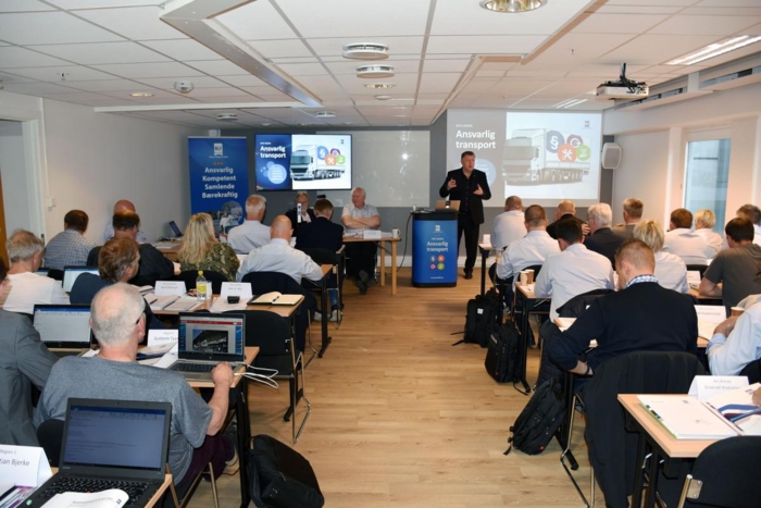 Nettportalen www.fairtransport.no ble lansert på NLFs representantskapsmøte denne uken. Foto: Stein Inge Stølen