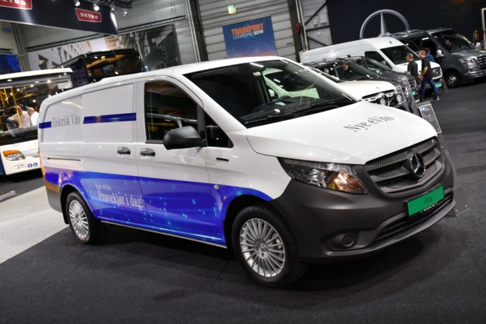 Mercedes-Benz eVito. Foto: Stein Inge Stølen