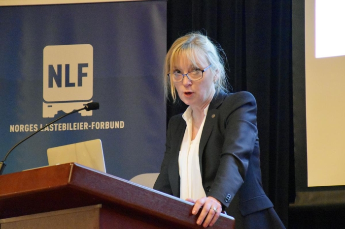 Direktør Trude Vollheim i Arbeidstilsynet øker tilsynsaktiviteten mot transportkjøperne. Hun tror og håper at Fair Transport kan bidra til å gi mer ryddige forhold i transportnæringen. Arkivfoto: Stein Inge Stølen