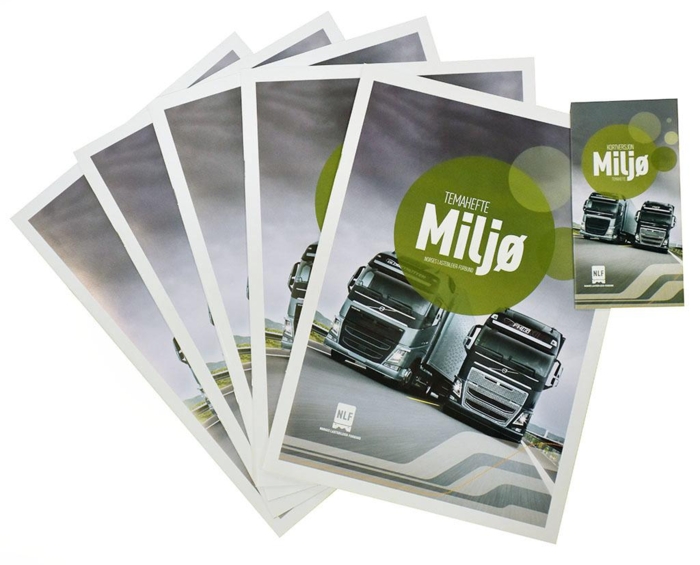 Vårt miljøtemahefte deles ut til alle og enhver og kan også leses rett på nettet.