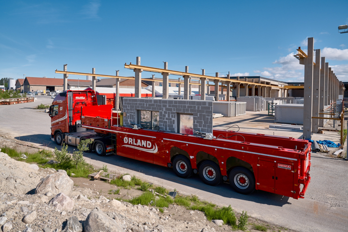 Langendorf Flatliner vegghenger, 3 slike ligger i ordren. Foto: Vestlandske Trailer AS