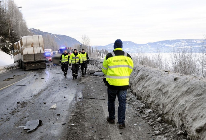 På plass når det trengs: Da ulykken inntraff var det regionsjef og leder for Kollegahjelpen Guttorm Tysnes som rykket ut. Foto: Terje Lisødegård