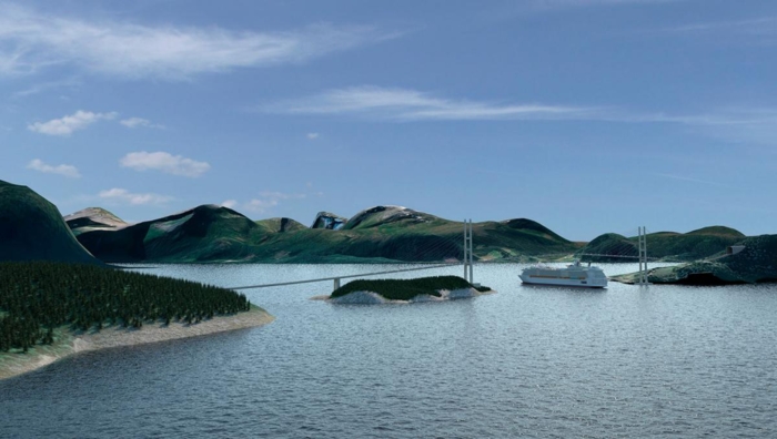 Romsdalsaksen fremstår som et kinderegg hvor kostnadene er lave, sikkerheten er høy og miljøgevinsten sterk. Foto: Romsdalsaksen / Nordwest 3D