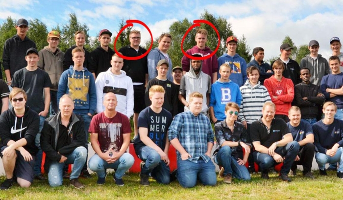 Håvard Knauserud og Fredrik Fosshaug var blant de 43 elevene som tok utdanning ved Solør VGS avdeling Våler. Foto: Charles Galaasen / SOTIN