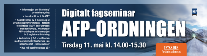 Klikk på banneret for å gå til seminaret