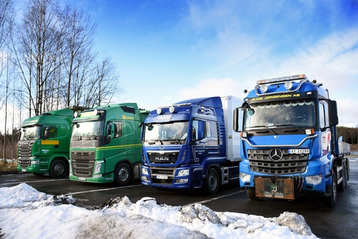 Dette er første gang HVO blir testet på denne måten. MAN har hentet ut separatgodkjennelse for å sikre deltakelse ved siden av Scania, Volvo og Mercedes-Benz. Foto: Stein Inge Stølen