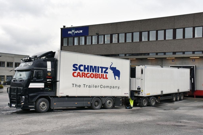 Stadig flere benytter modulvogntog for å utføre transportoppdrag. Illustrasjonsfoto: Stein Inge Stølen