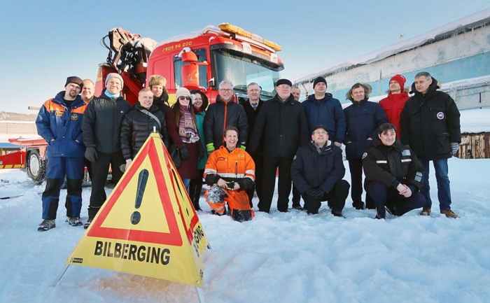Det russiske mannskapet var svært fornøyd med opplæringen. Foto: Barentssekretariatet